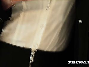 Private.com - Ania Kinski's first interracial chisel